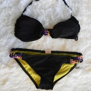 Black & Yellow Bikini